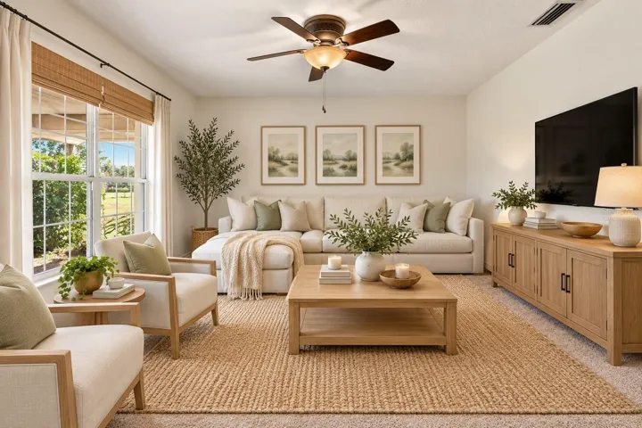 Virtually Staged Bonus Room