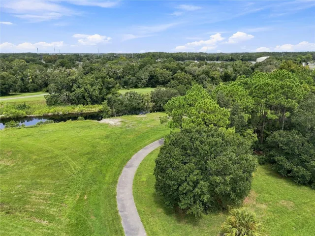 Nearby walking trail