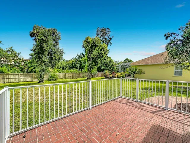 Patio View of Rear Yard
