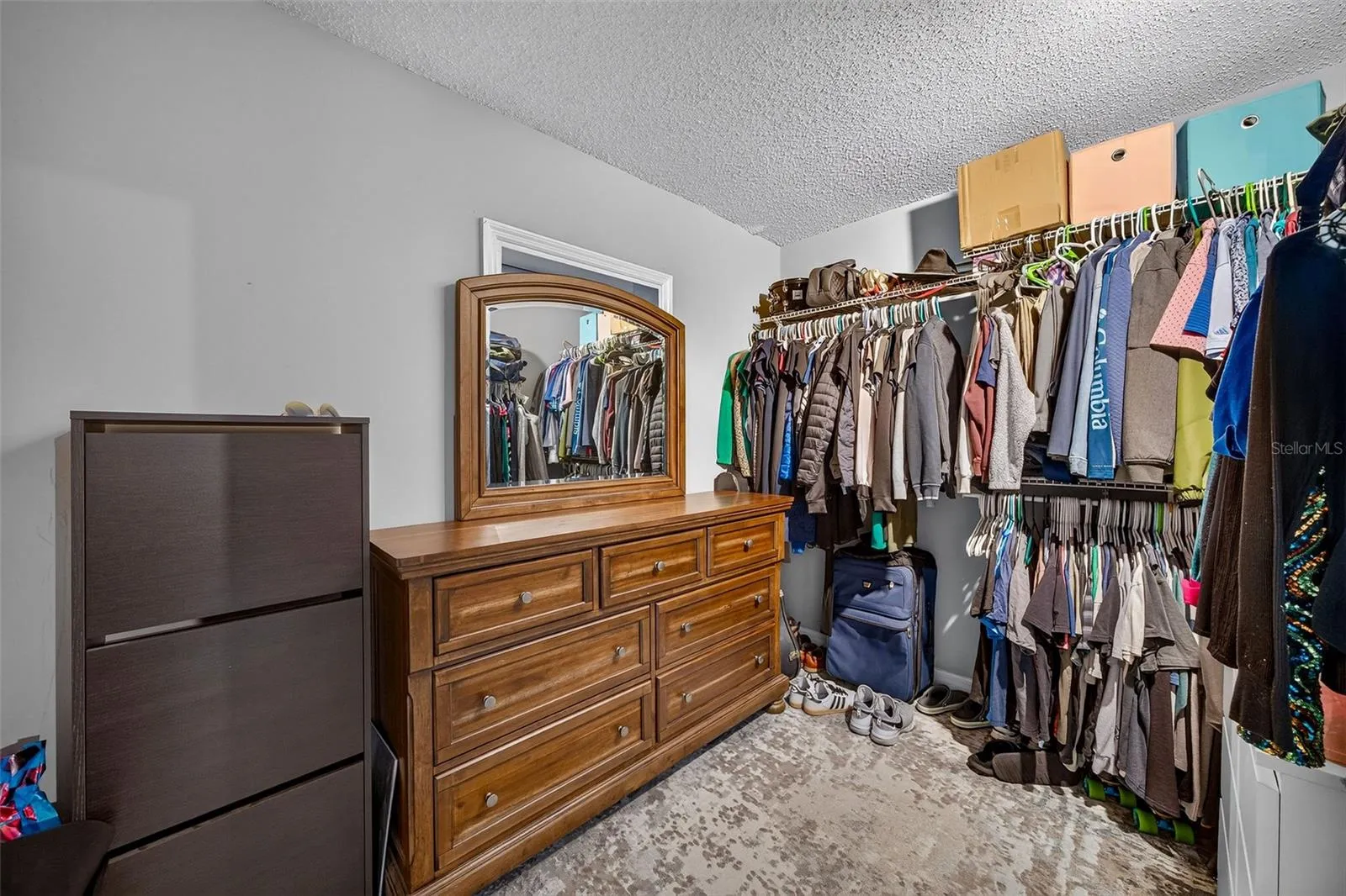 downstairs closet