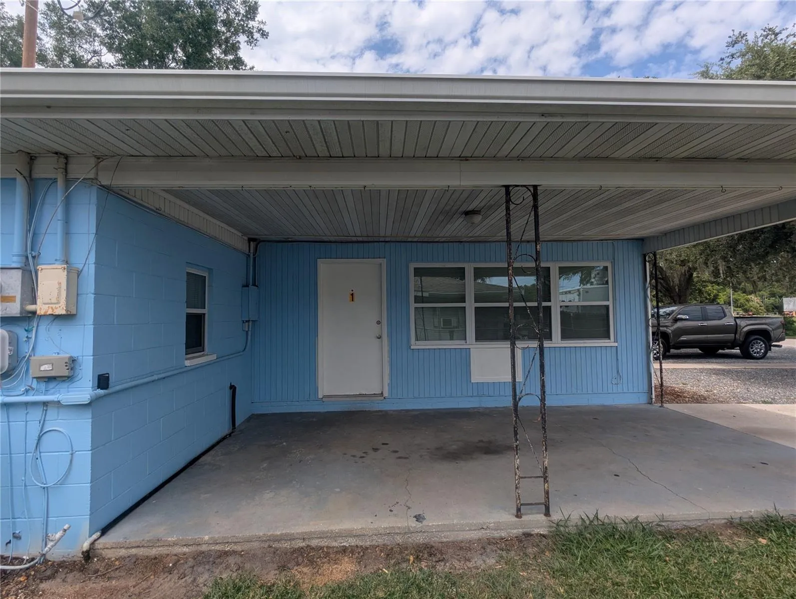 Front Door Covered Parking