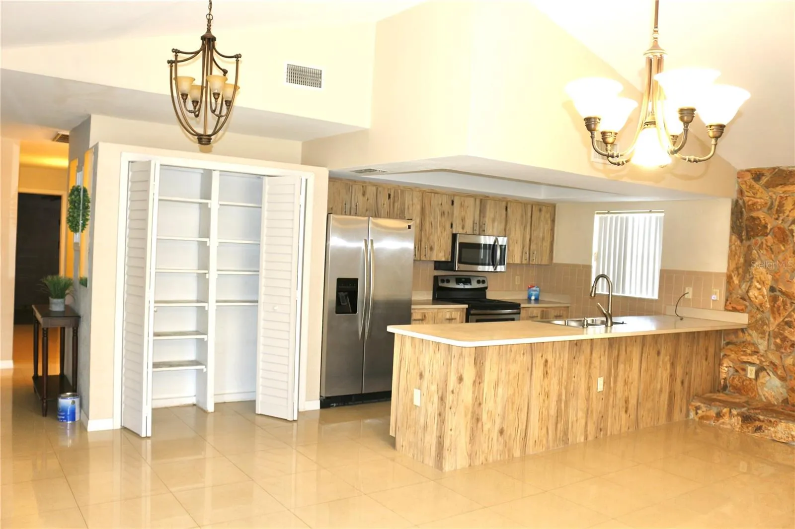 A convenient kitchen