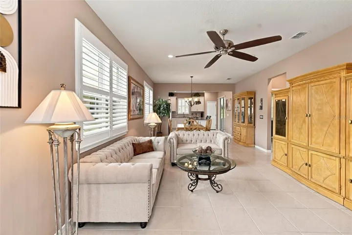 Open concept Living Rm area
