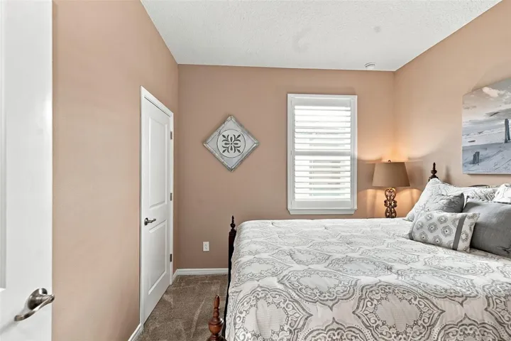Private Guest Bdrm w/closet &amp; window w/plantation shutters
