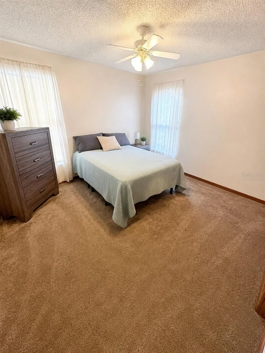 Secondary Bedroom      Virtually Staged