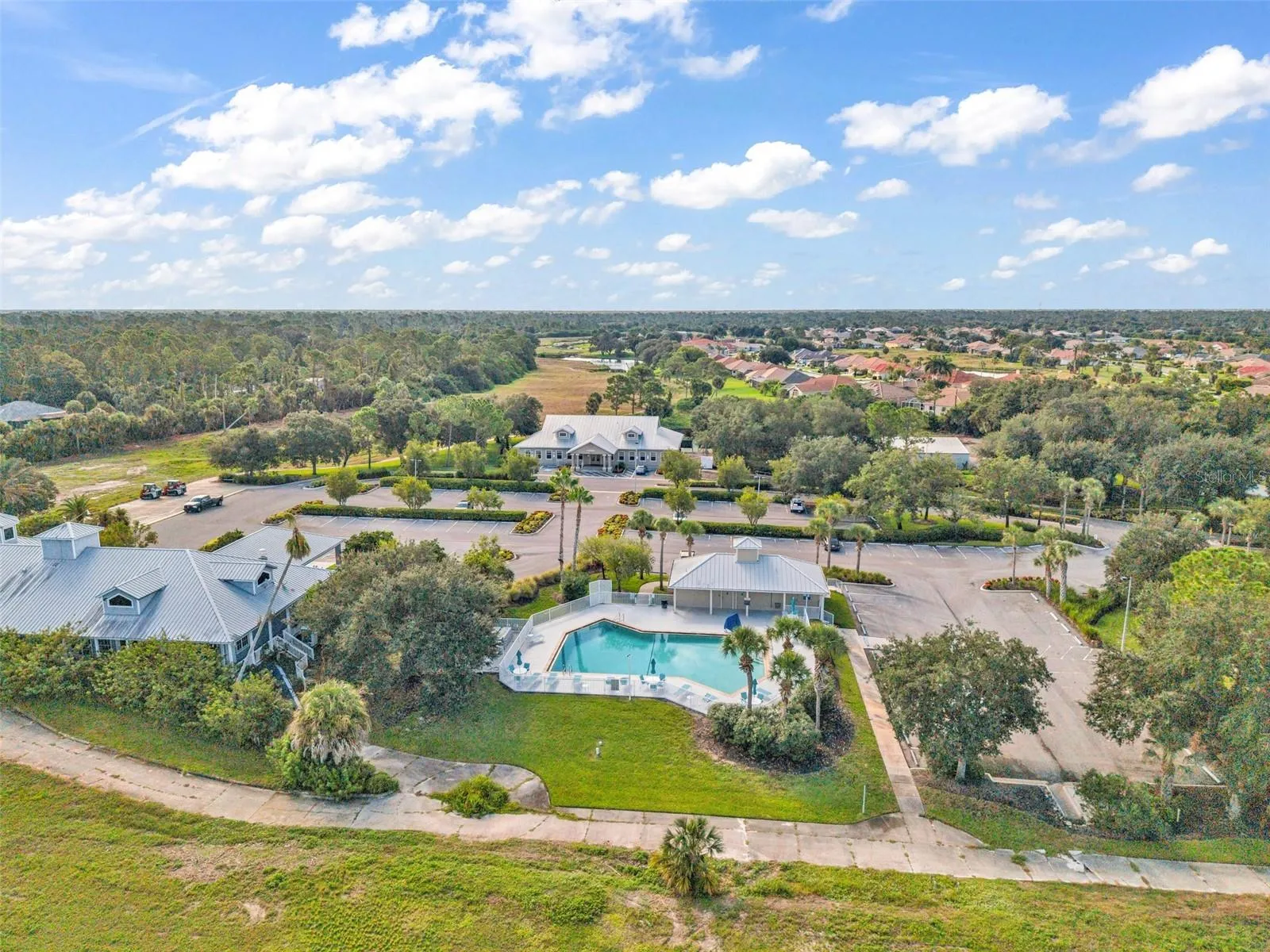 community clubhouse and pool