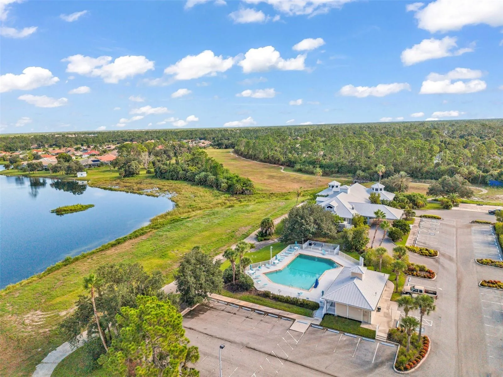 community clubhouse and pool