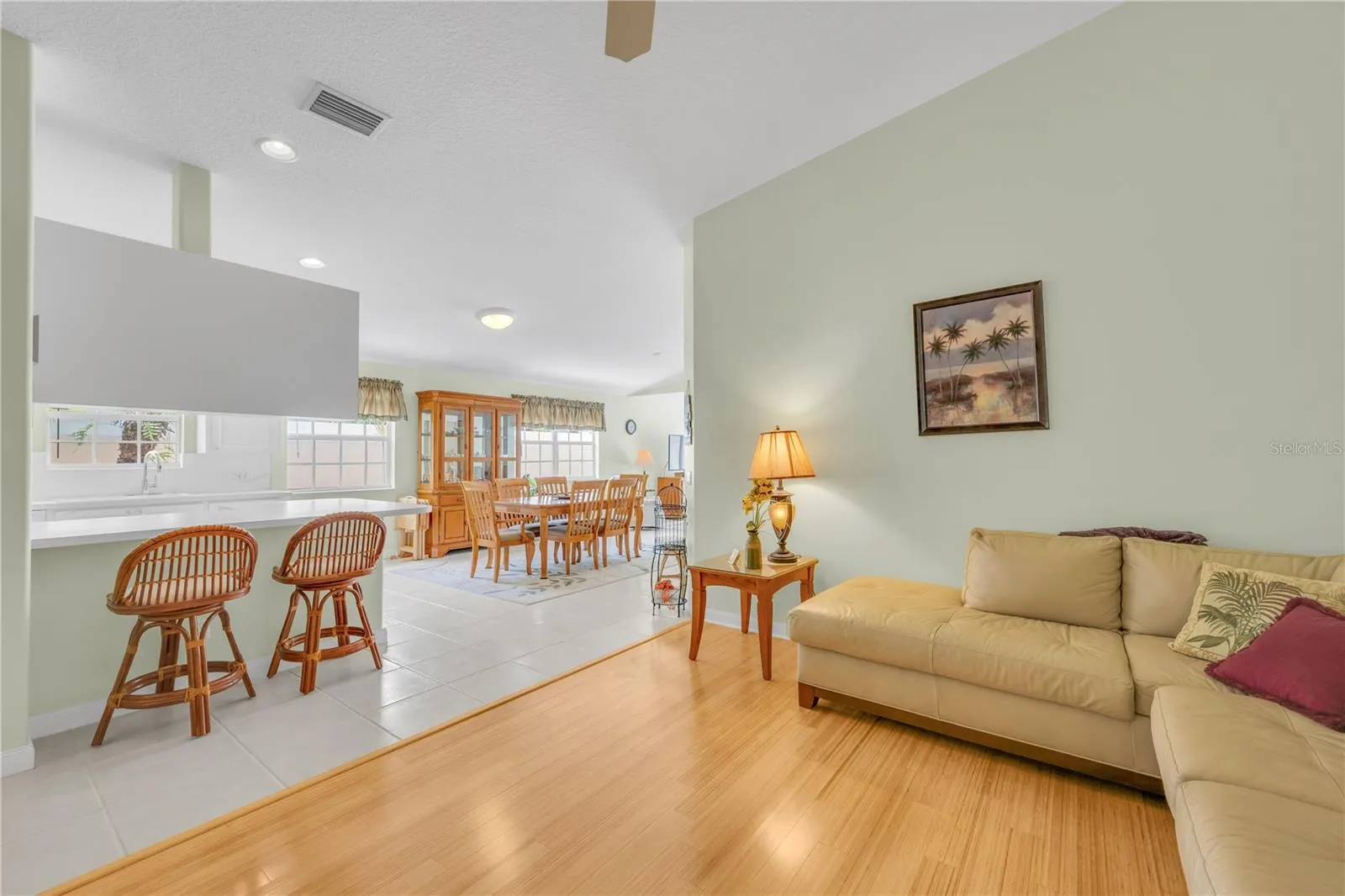 Open floor plan