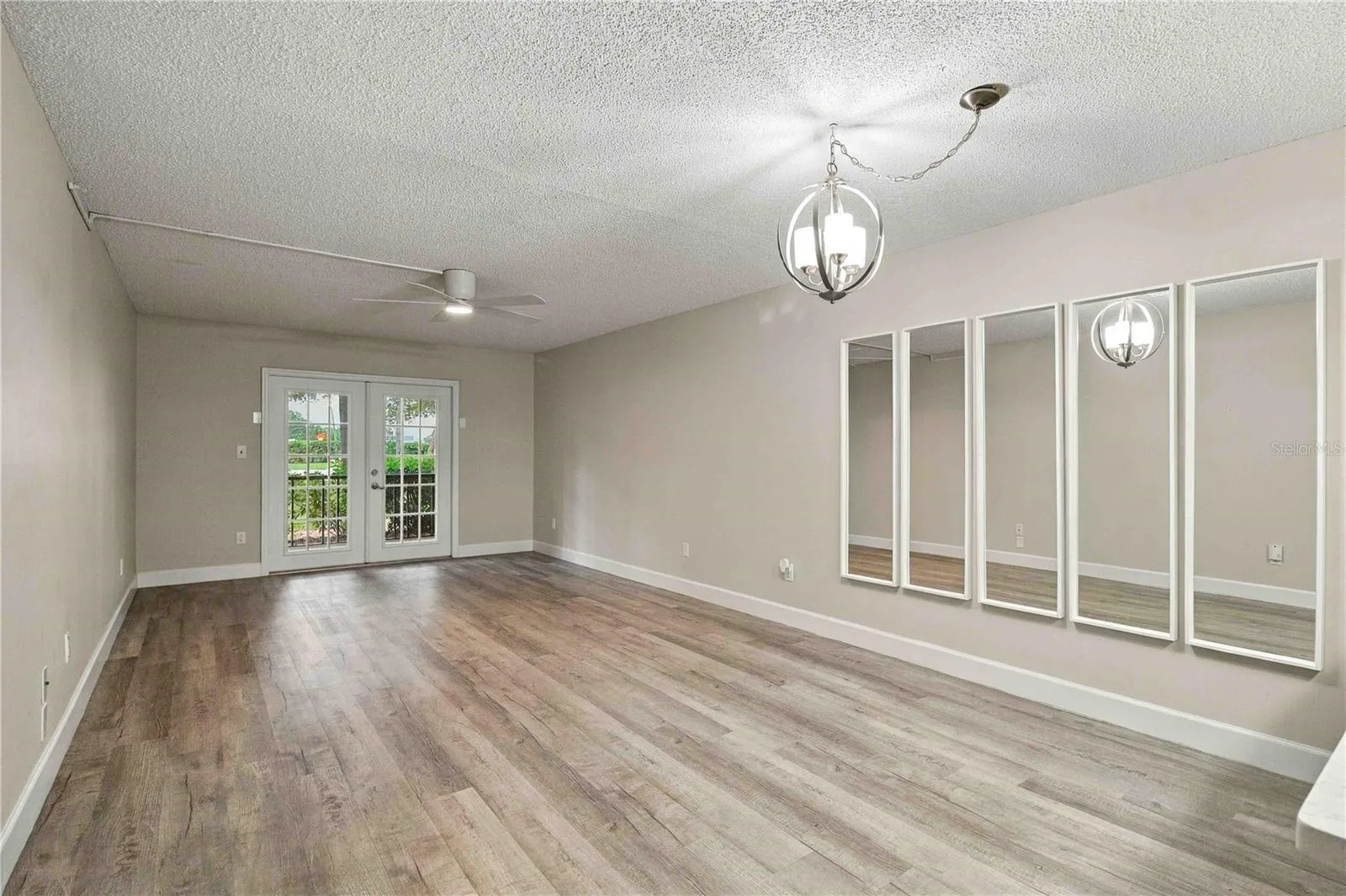 Living Room and Dining Room