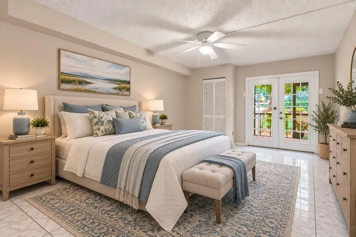 Primary Suite - Virtually Staged