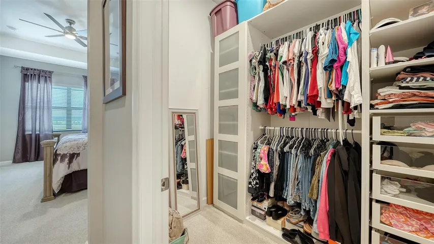 Master closet