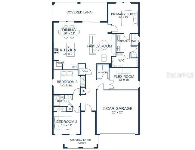 Sabino Floorplan
