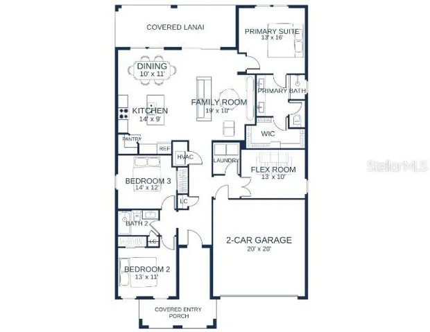 Sabino Floorplan