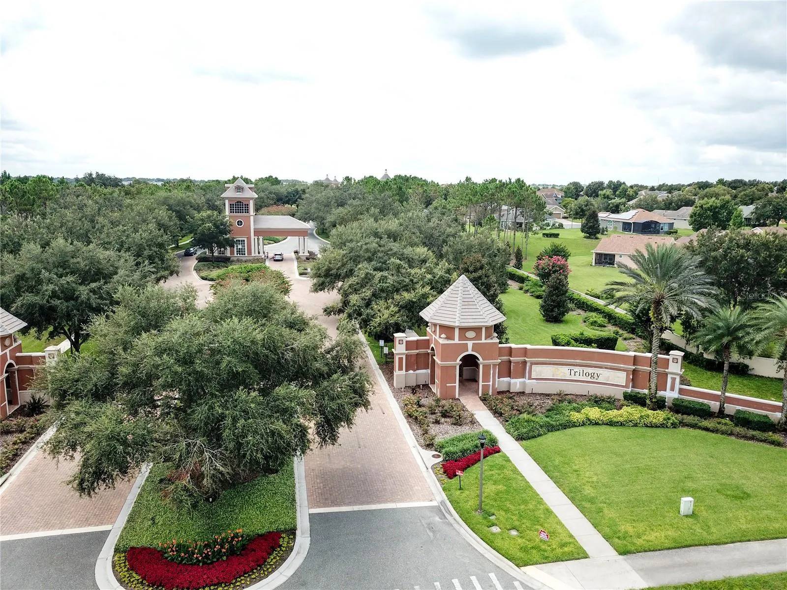 Entrance to Trilogy - a resort style community