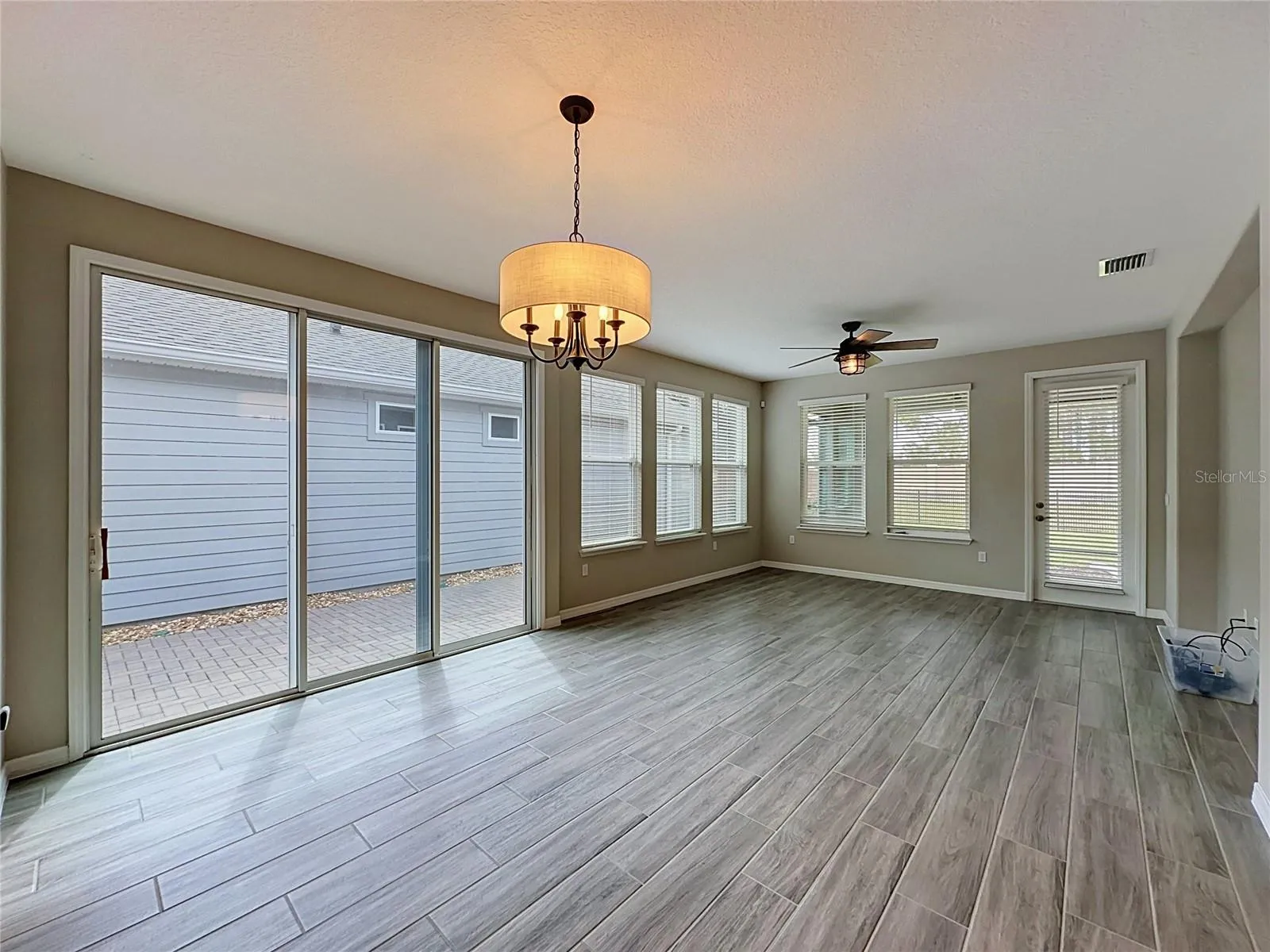 VIEW OF DINING AND LIVING COMBO