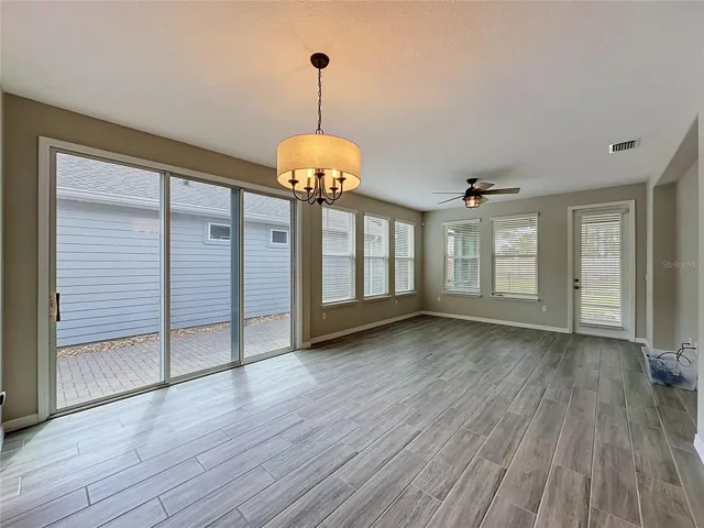 VIEW OF DINING AND LIVING COMBO