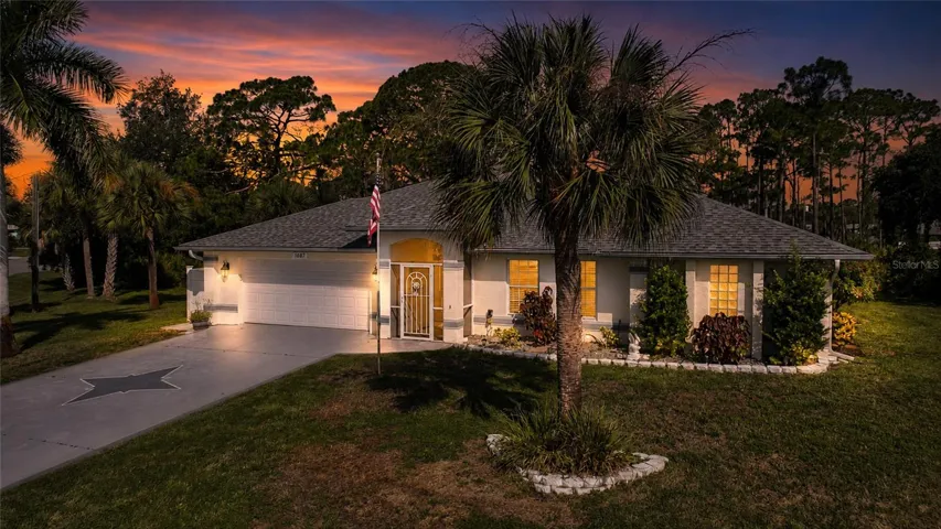 Dusk Front of Home