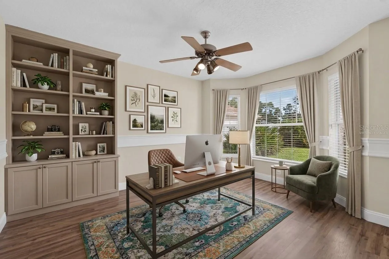 Virtually staged Office/Study or 4th bedroom