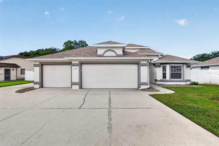 Over sized driveway, ample parking