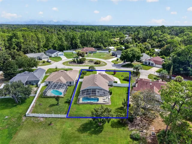 Largest land in the neighborhood on the water