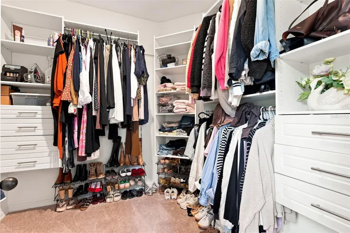 Closet system installed 2026