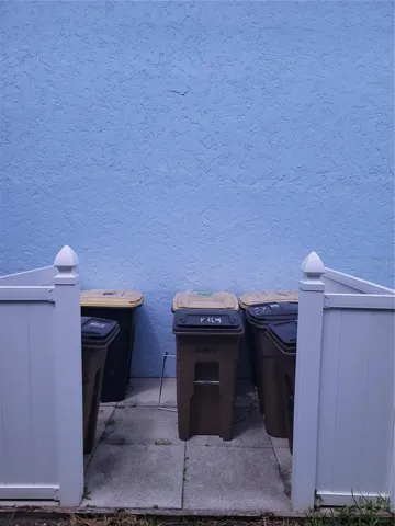 garbage area