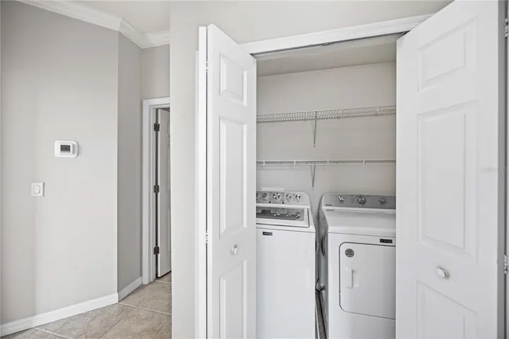 Full sized washer and dryer
