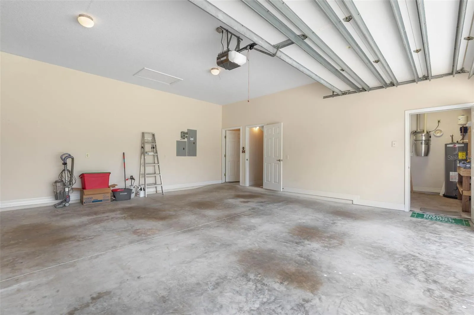 Oversized Garage with Workshop and Storage