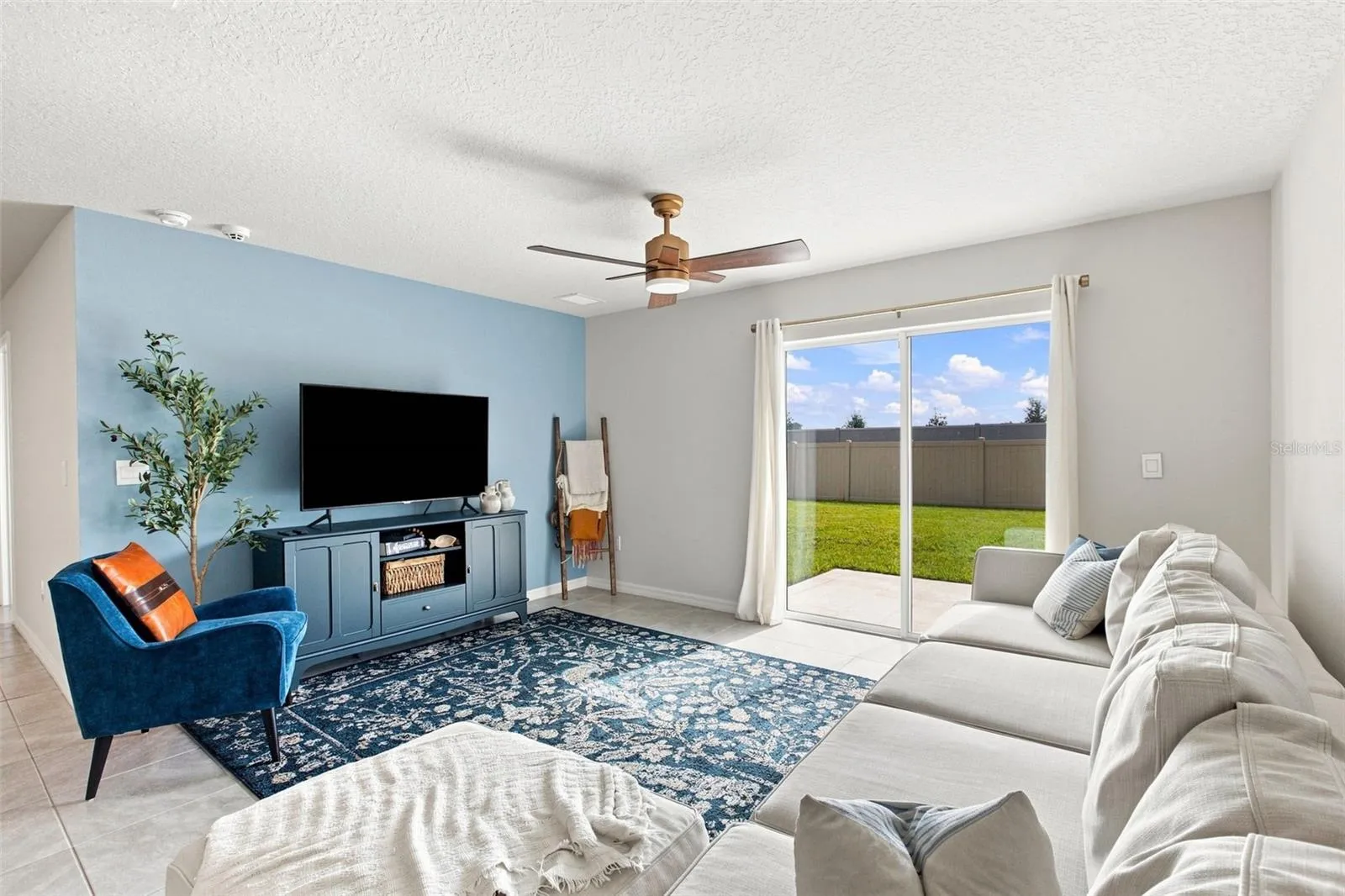 Bright living room