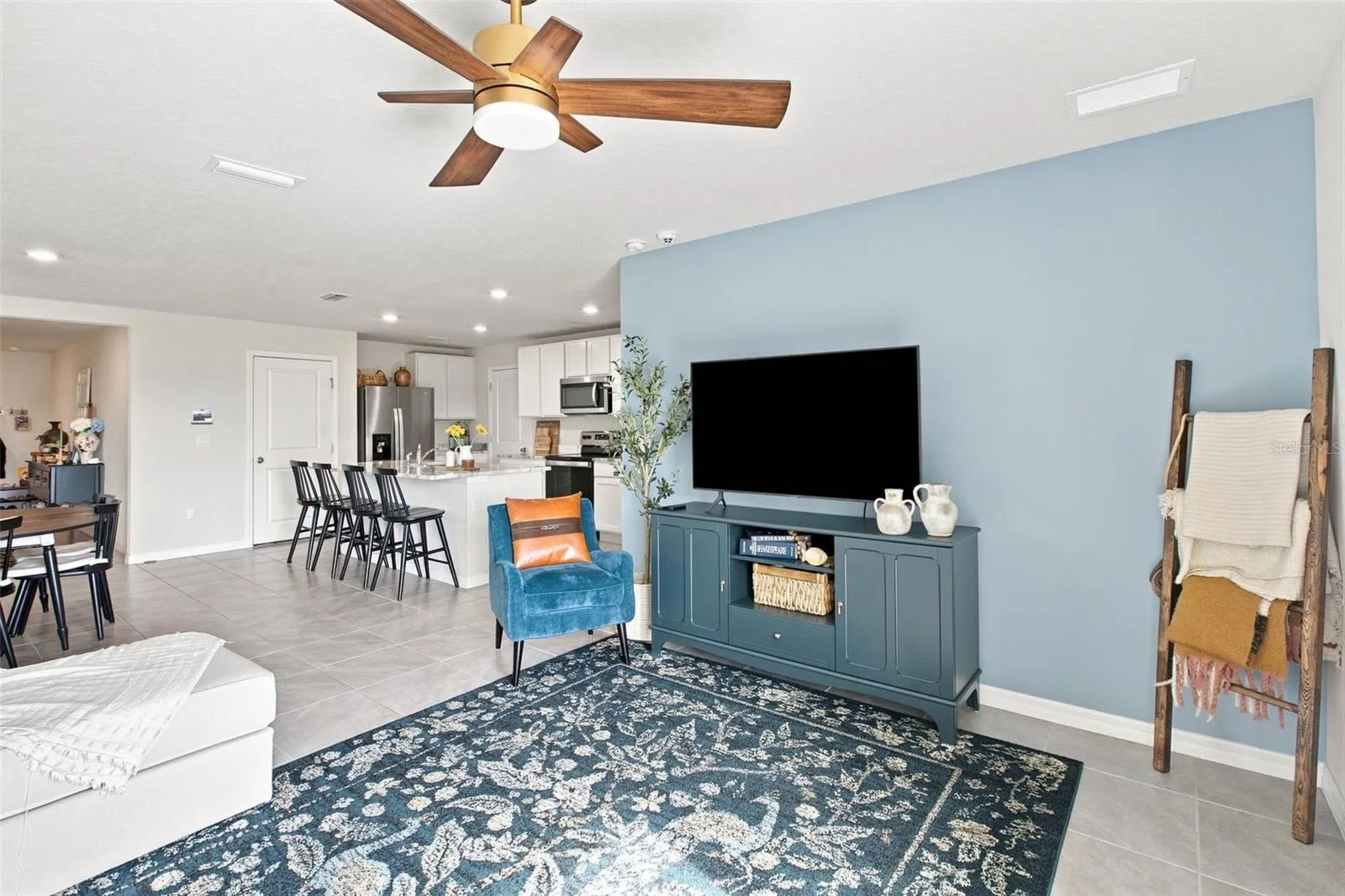 Bright living room