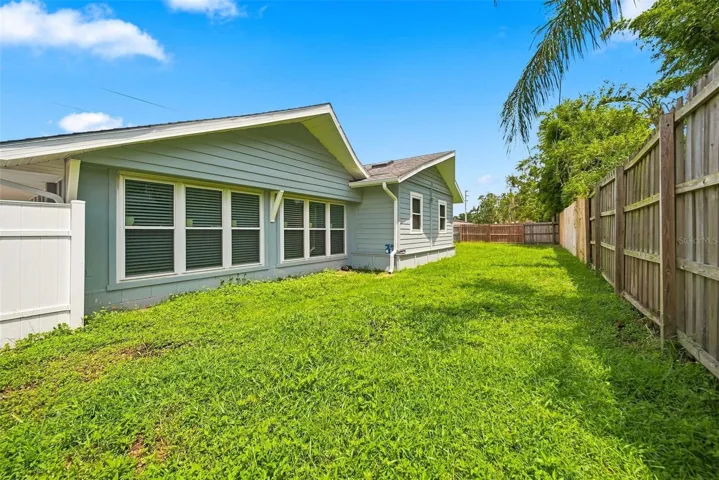 Fenced Backyard