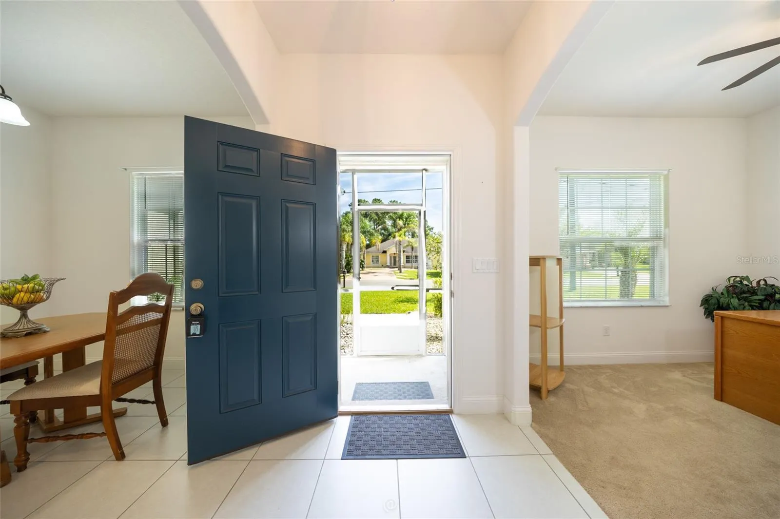 SMALL SCREENED PATIO BEFORE YOU ENTER THE HOUSE