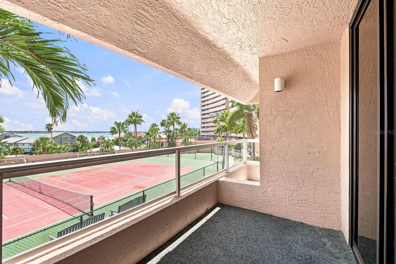 View from balcony of the second bedroom