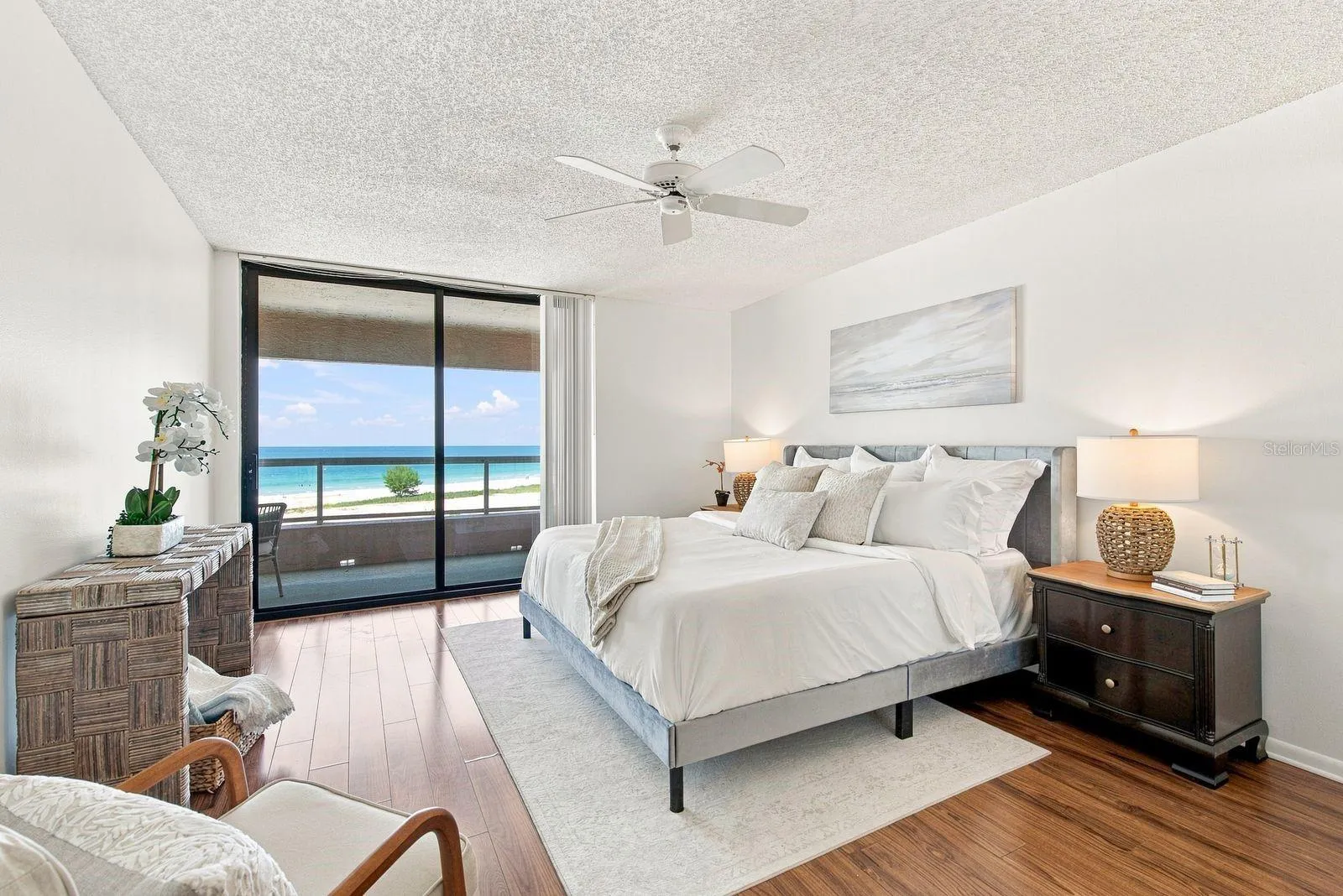 Primary Bedroom with ocean view