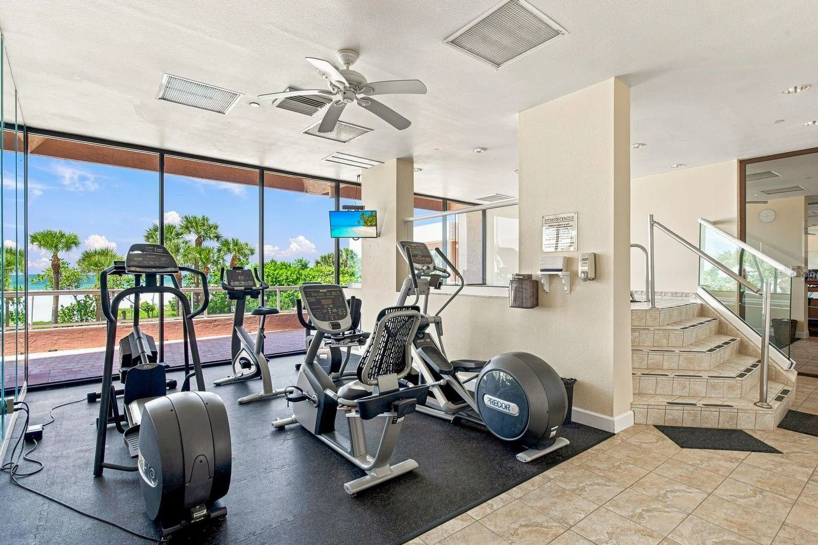 State of the art Fitness room