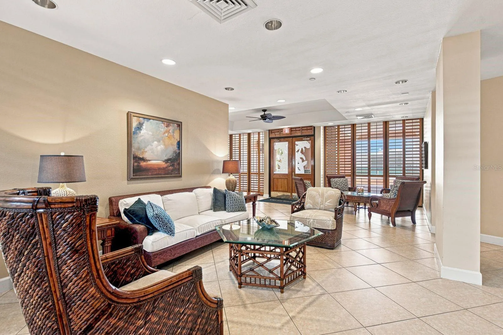 Lobby downstairs