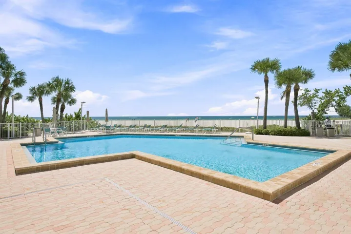 Large heated outdoor pool
