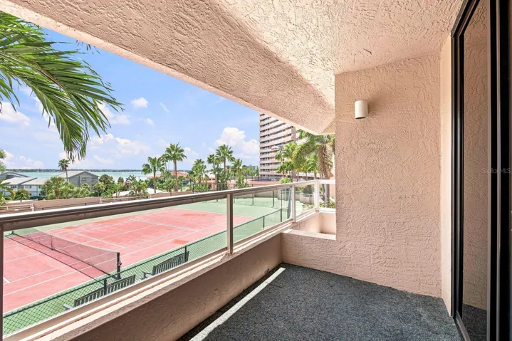 View from balcony of the second bedroom