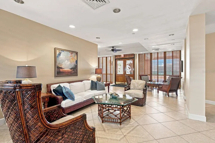 Lobby downstairs