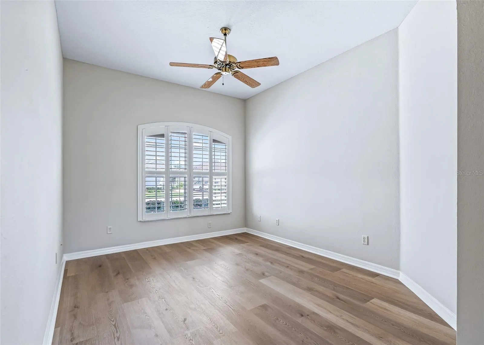 Den w/LVP flooring