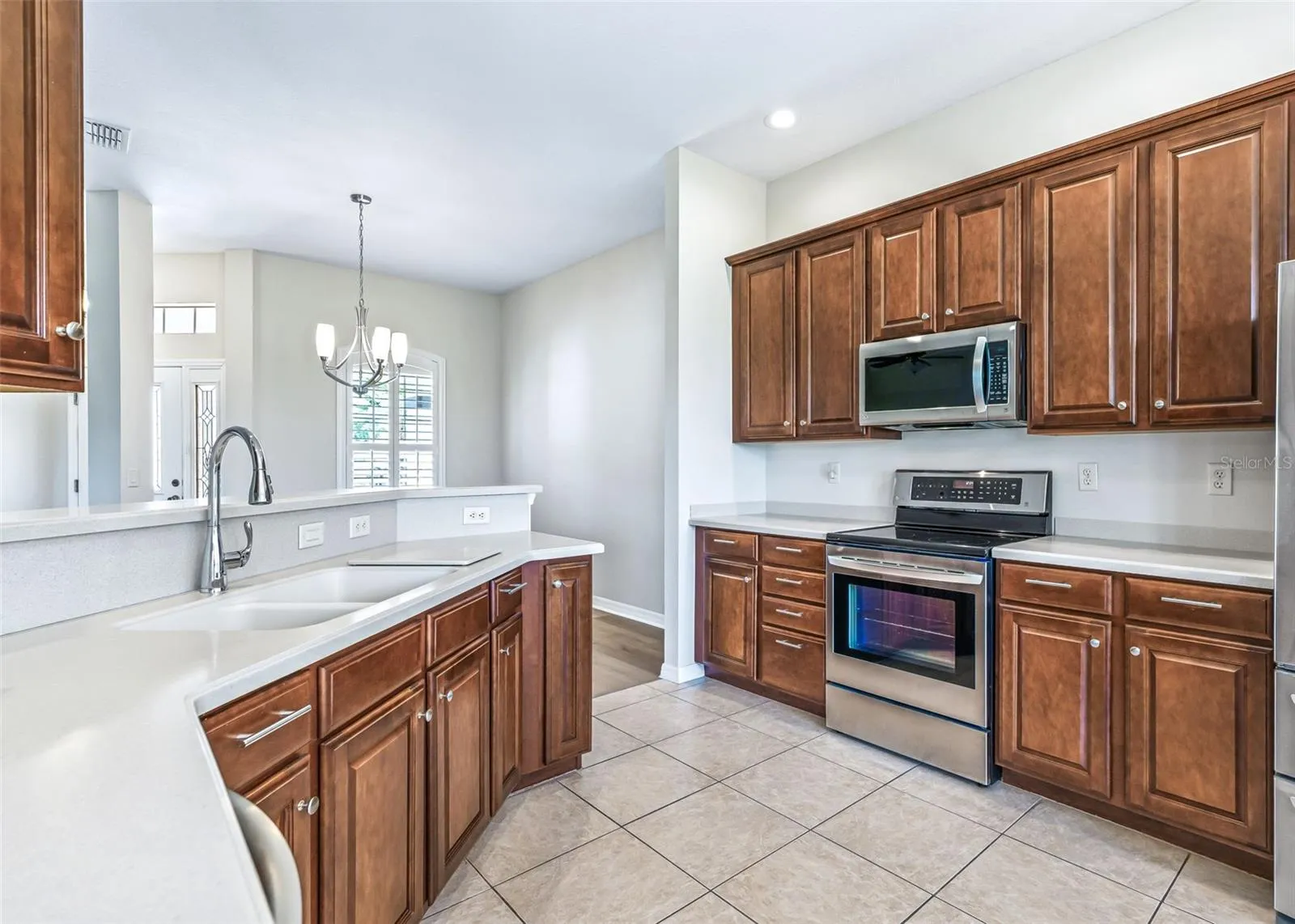 Corian Countertops & Stainless appliances