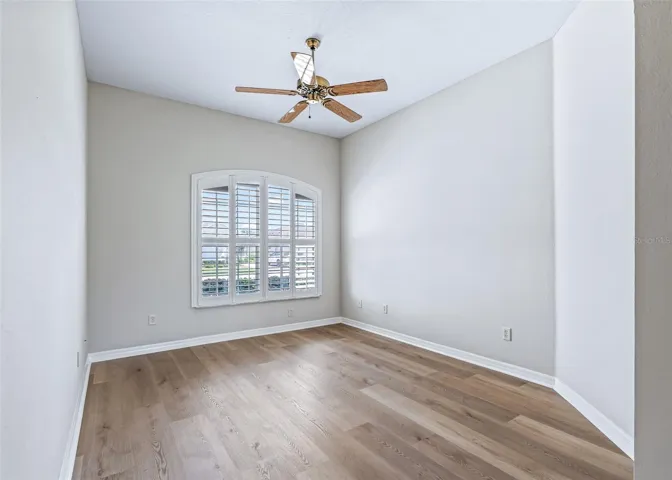 Den w/LVP flooring