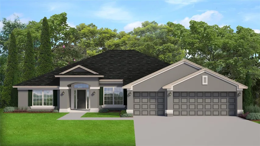 Rendering of home for illustrative purposes only.  Colors and features will vary!