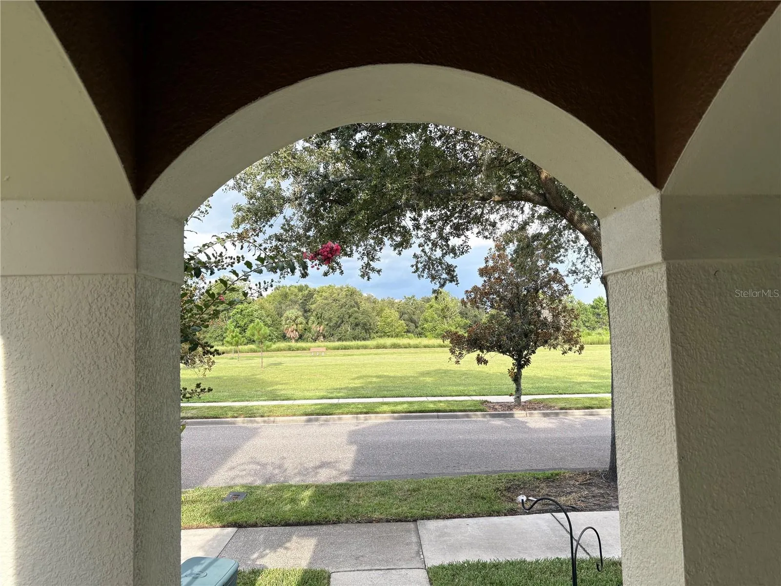 Open space across street