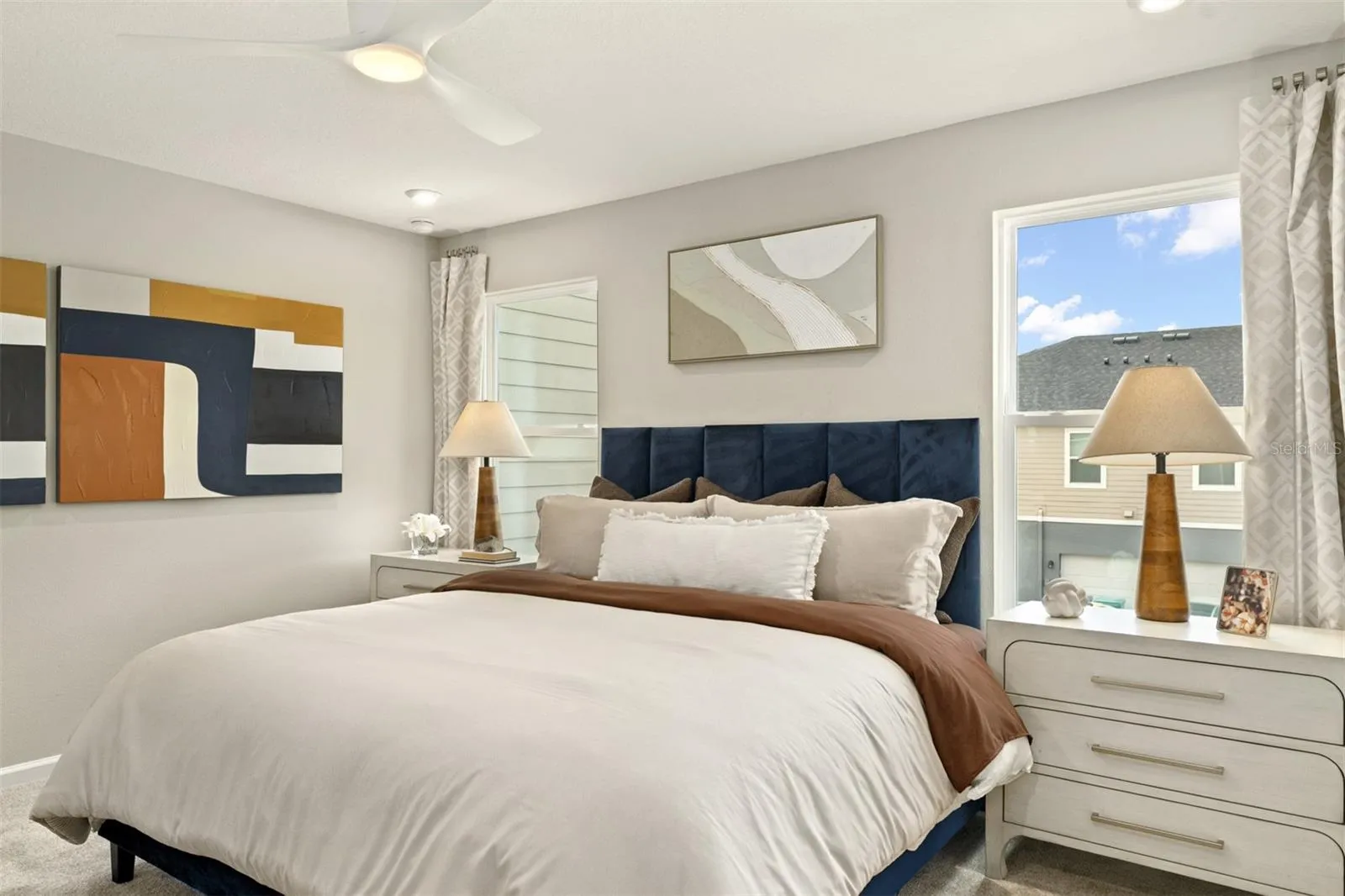 Meridian Parks Aurora Model Primary Bedroom
