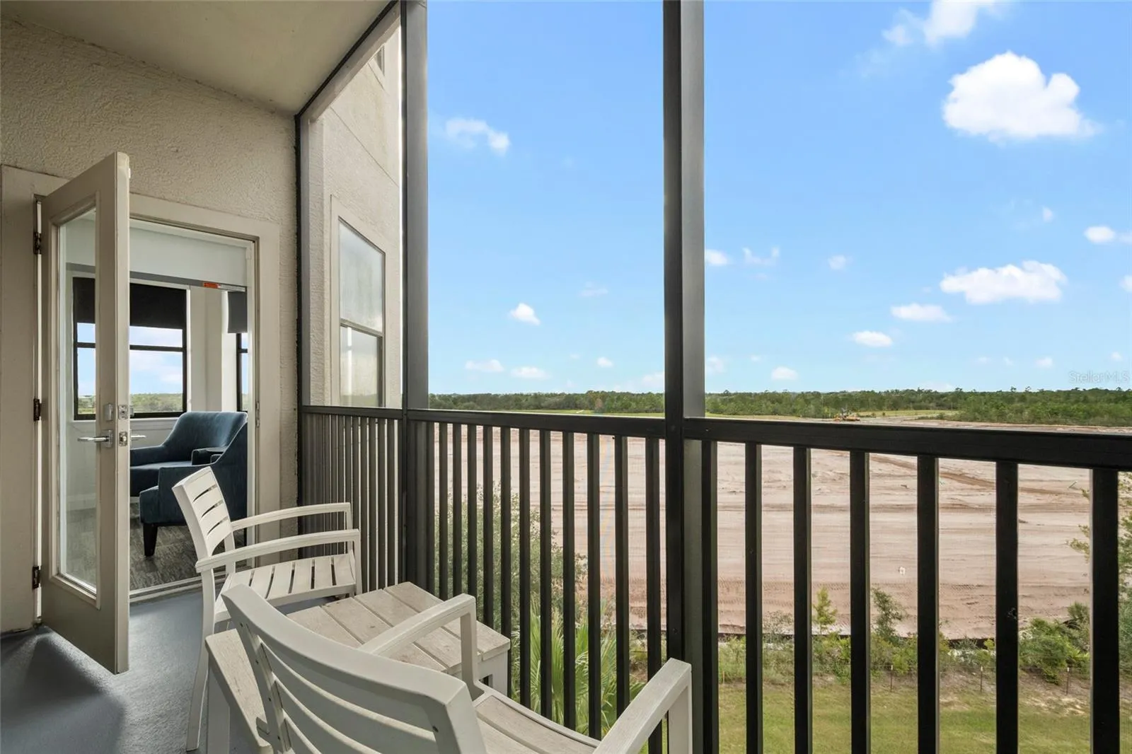 Balcony w/direct access to Primary Suite