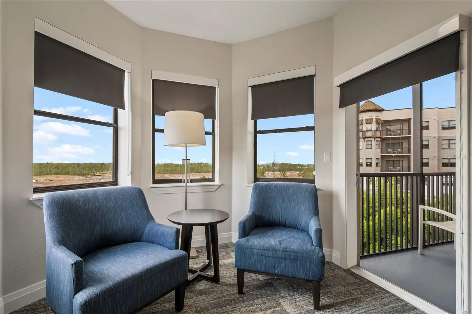 Primary Sitting Room w/direct balcony access