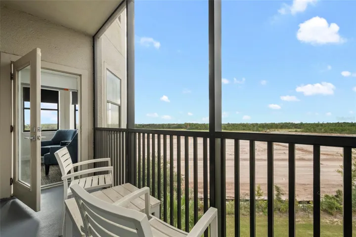 Balcony w/direct access to Primary Suite