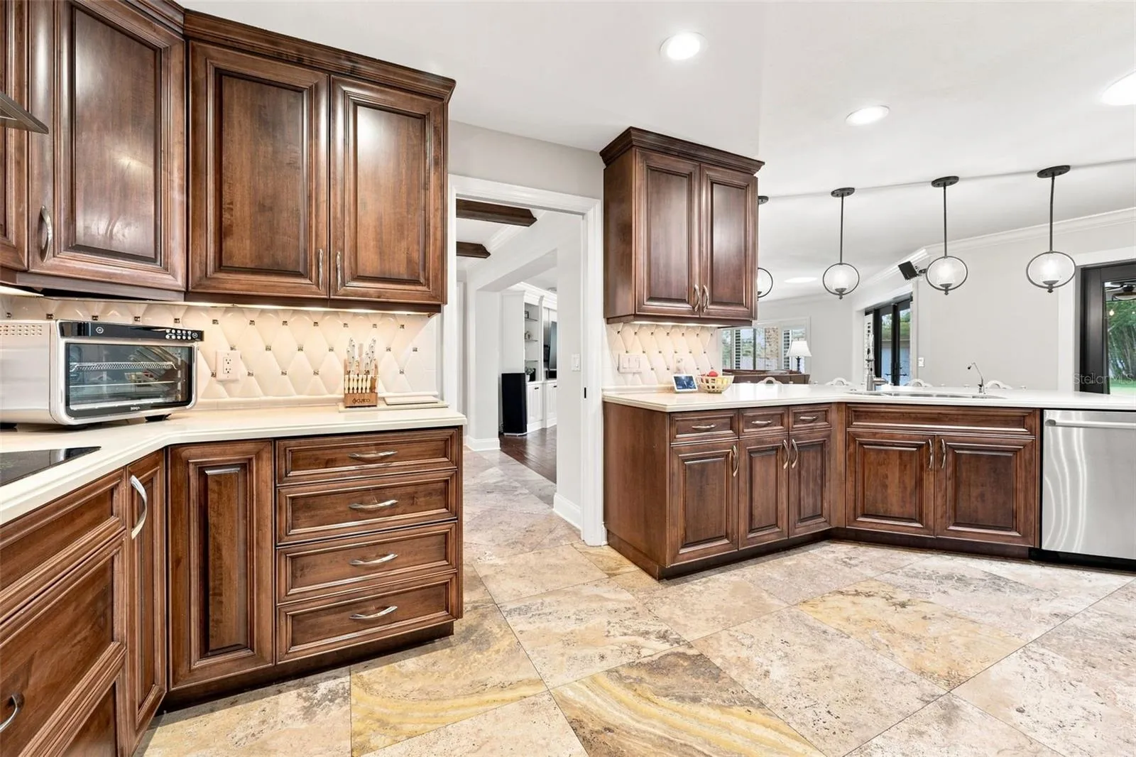 Ample storage and counterspace galore!
