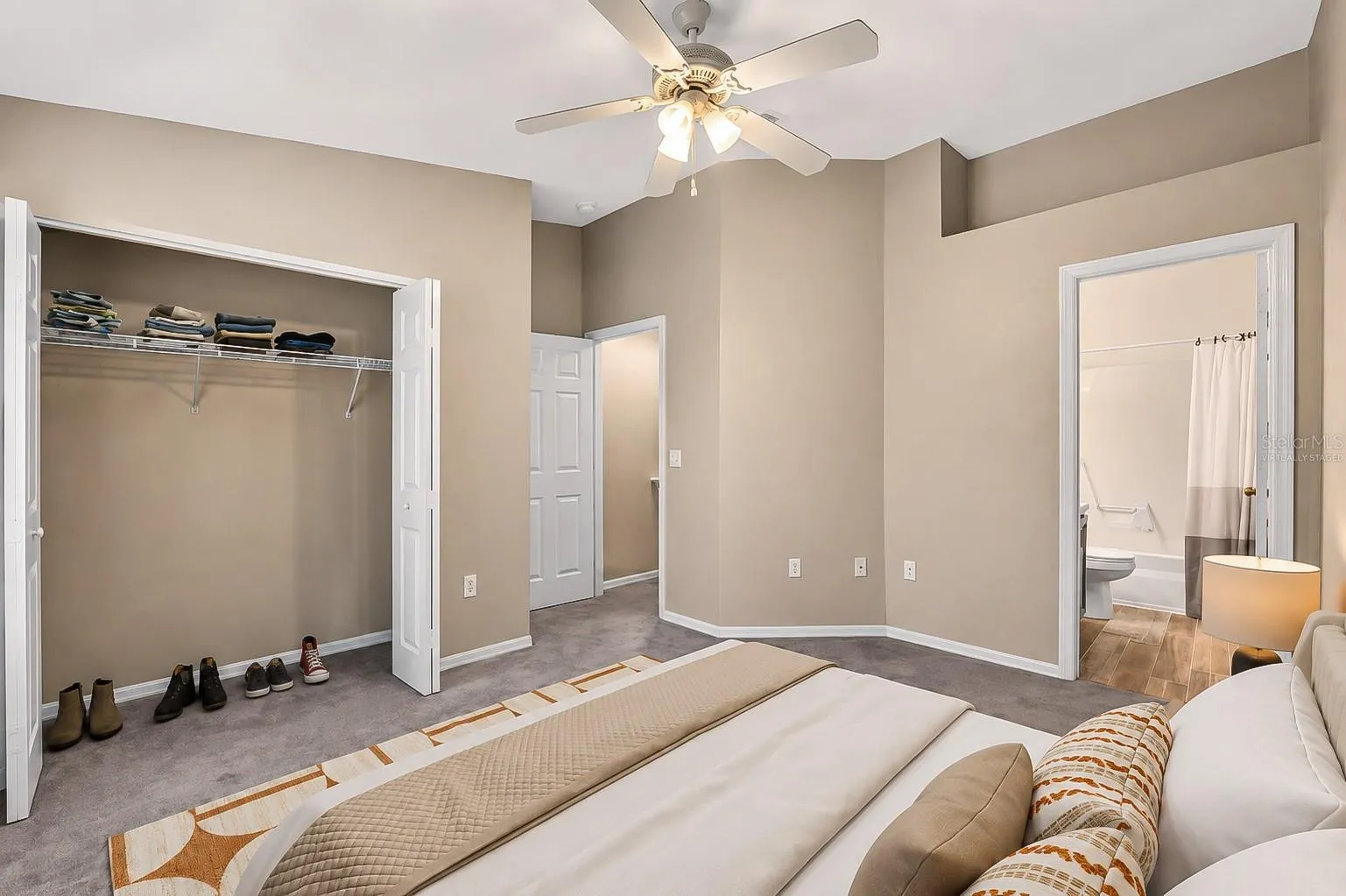 Bedroom - virtually staged